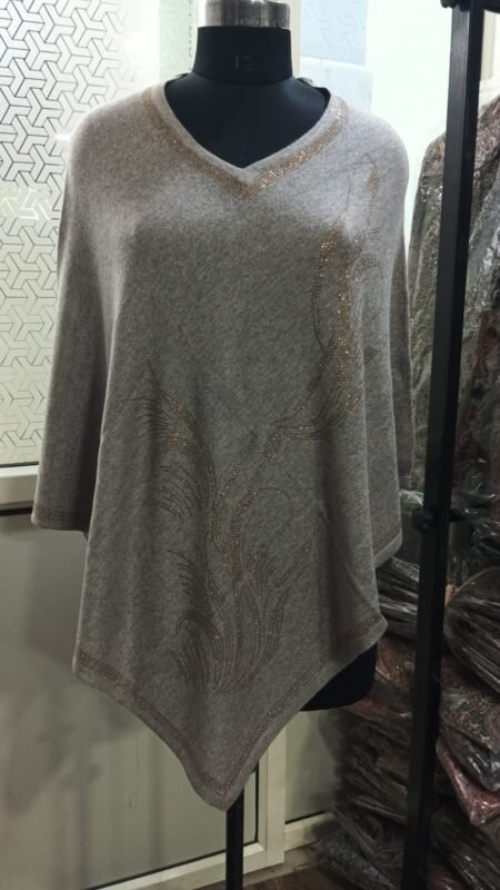 Cashmere Poncho Surqashi