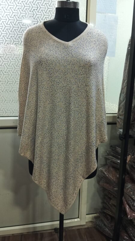 Cashmere Poncho Surqashi